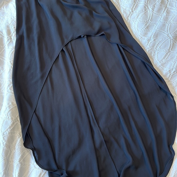 Like new Black hi-low BCBG Maxazria dress XXS - Picture 2 of 5